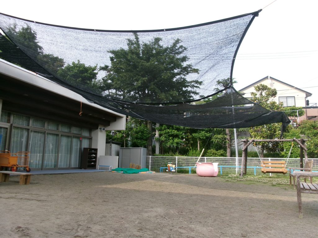 日差しが強くなってきたので